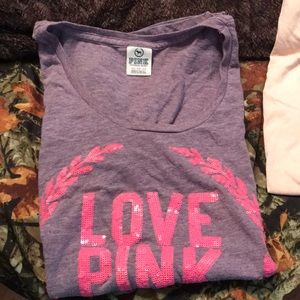 Victoria secret sequence T-shirt